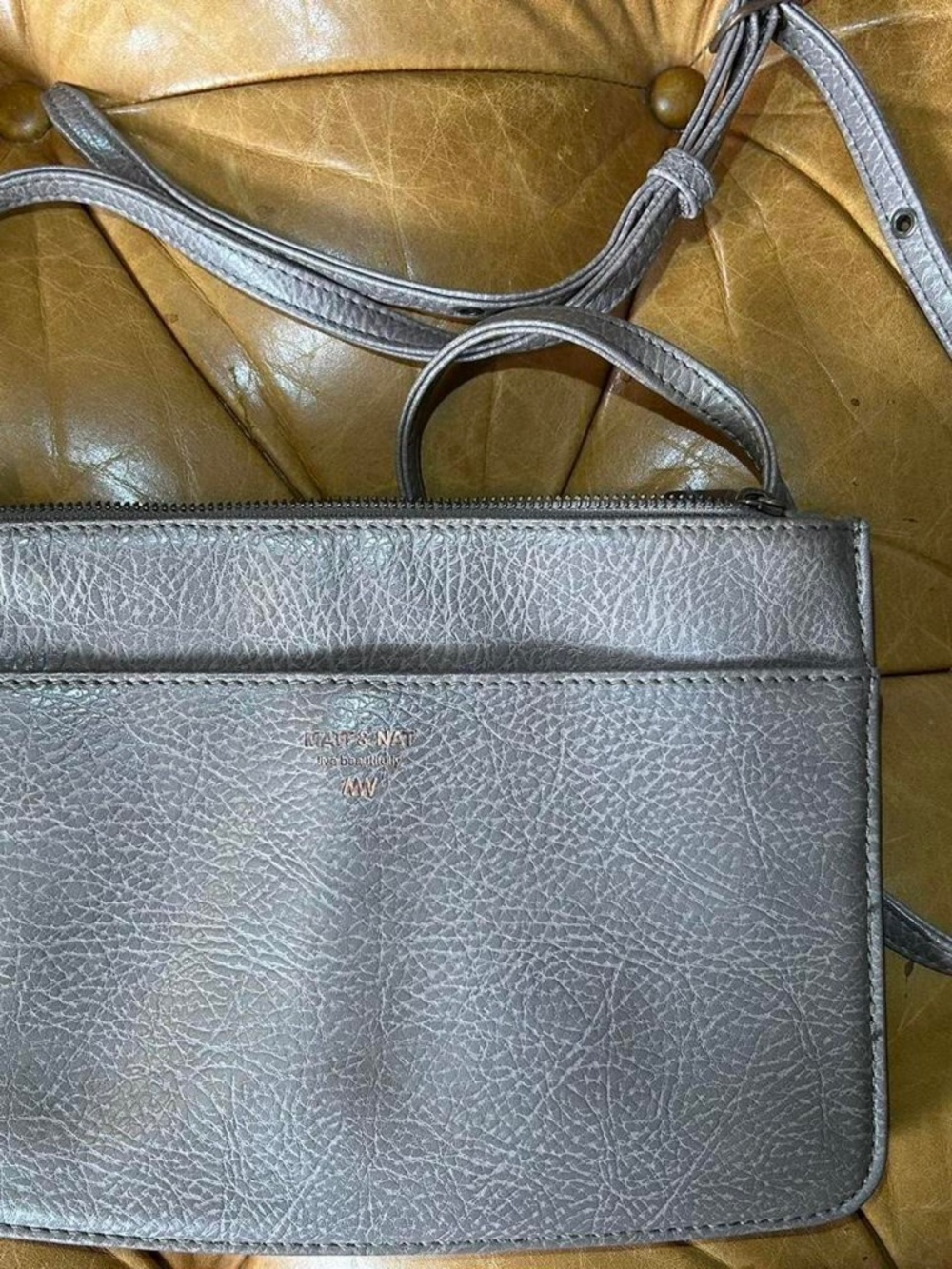 Matt & Nat grey crossbody bag